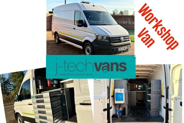 2021 Volkswagen Crafter 2.0TDI L2H2 Mwb Van ***Workshop / Fitters Van*** PANEL VAN Diesel Manual