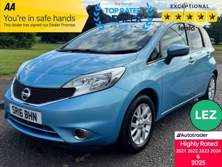 2016 Nissan Note 1.5 dCi Acenta Premium Hatchback 5dr Diesel Manual Euro 6 (s/s) (90 ps) Hatchbac...