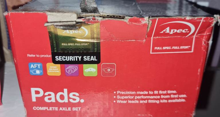 Brand new in packaging ford rear brake pads