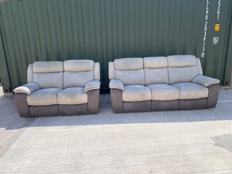 3-2 seater fabric electric Recliners 