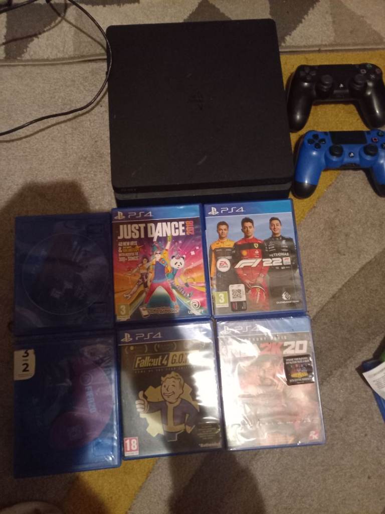 Ps4 slim console games bundle 