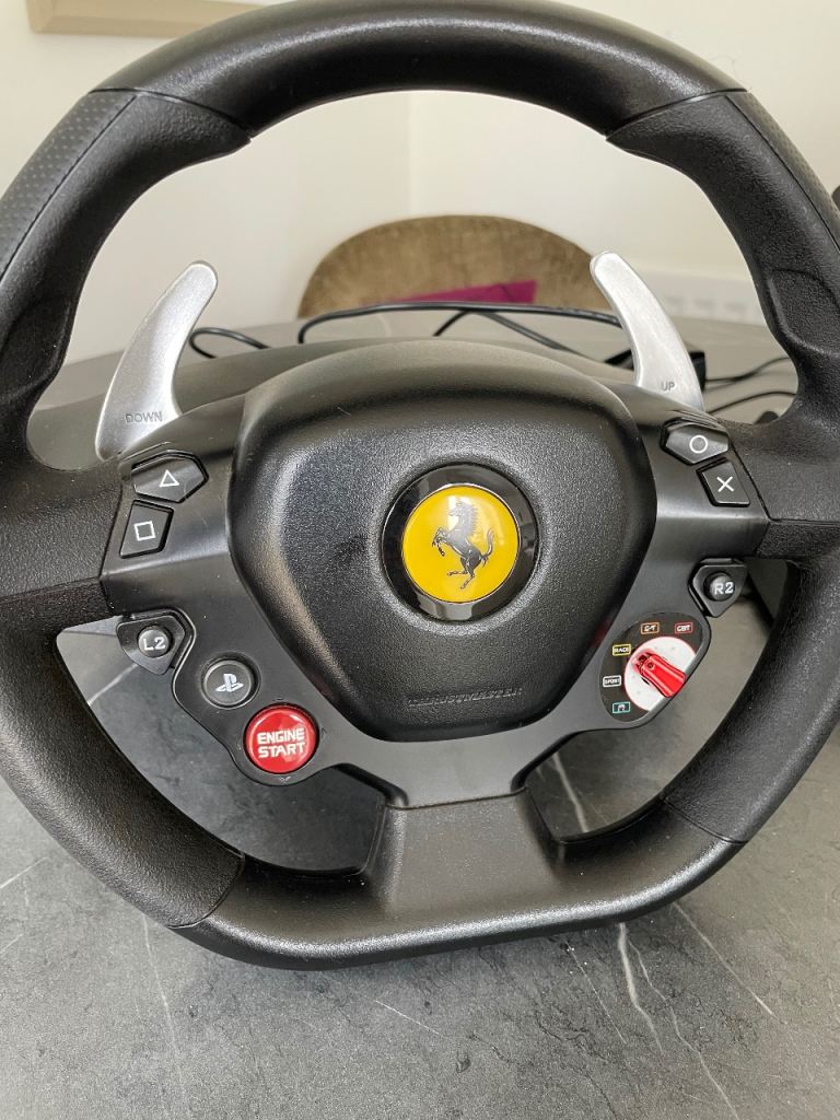 Thrustmaster Ferrari Racing Wheel Add-On – Good Condition