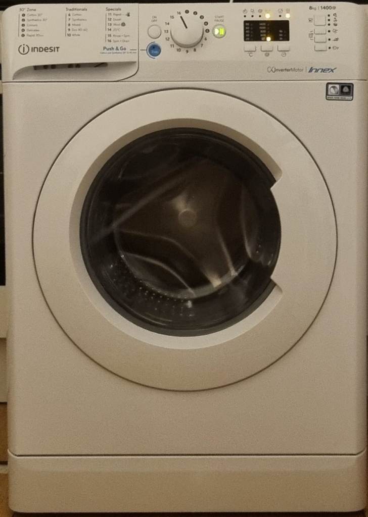 8kg indesit innex washing machine 