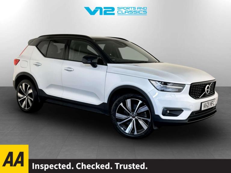2021 Volvo XC40 1.5h T5 Twin Engine Recharge 10.7kWh R-Design Pro SUV 5dr Petrol Plug-in Hy SUV H...