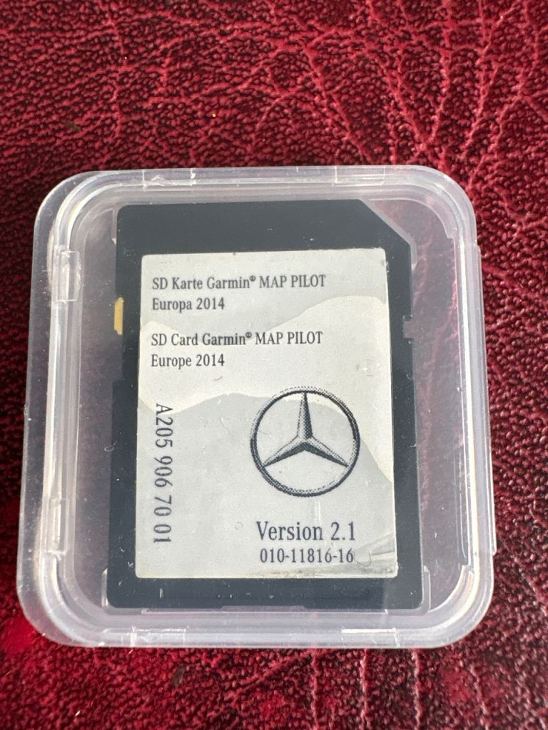 Garmin MAP PILOT Europe 2014 SD Card for Mercedes-Benz