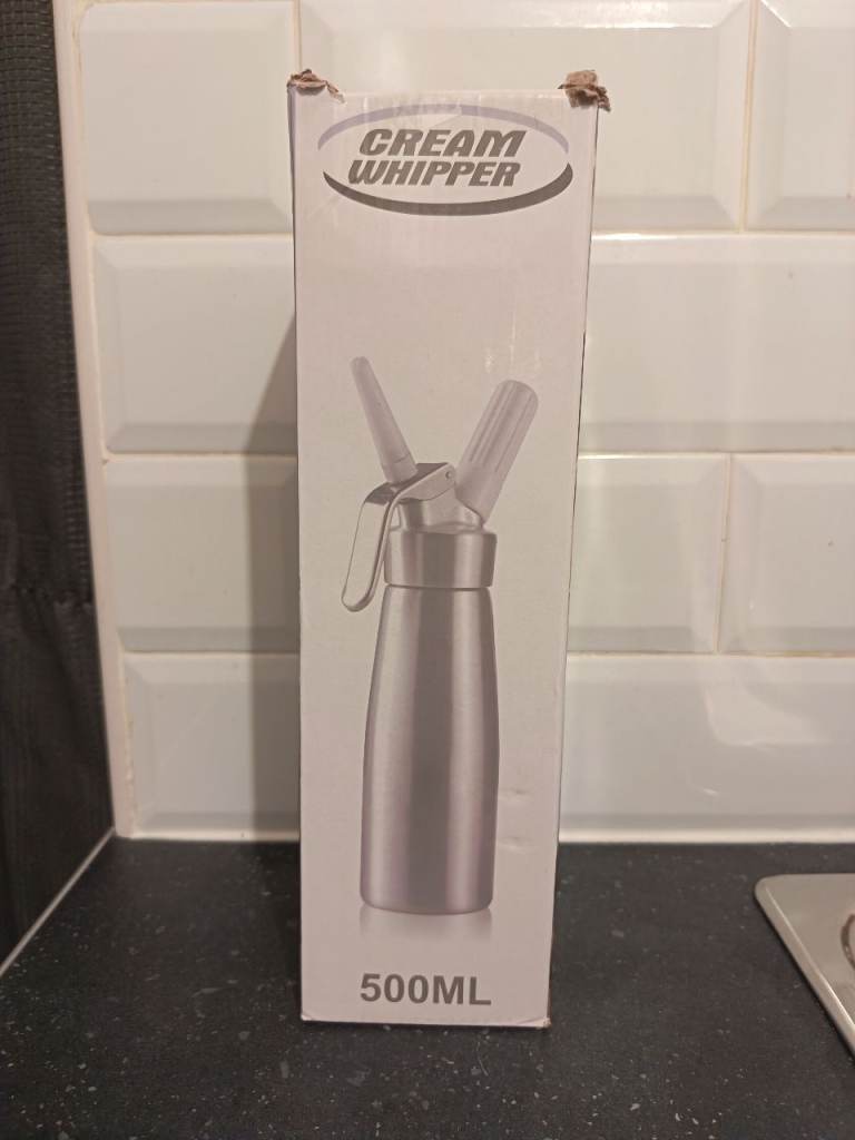 New Cream Whipper 500ml - Silver