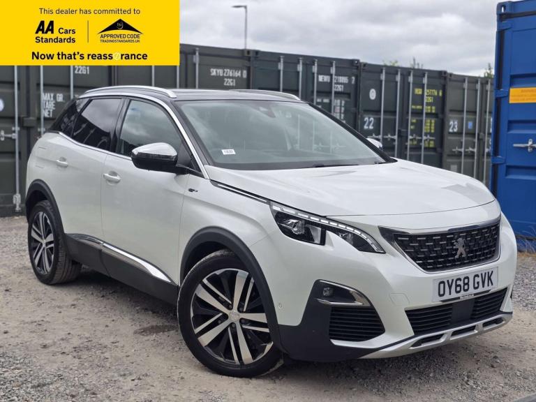 2018 Peugeot 3008 2.0 BlueHDi GT SUV 5dr Diesel EAT Euro 6 (s/s) (180 ps) SUV Diesel Automatic