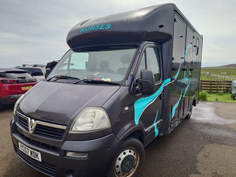 2007 Vauxhall Movano 3.5 tonne unique horse box
