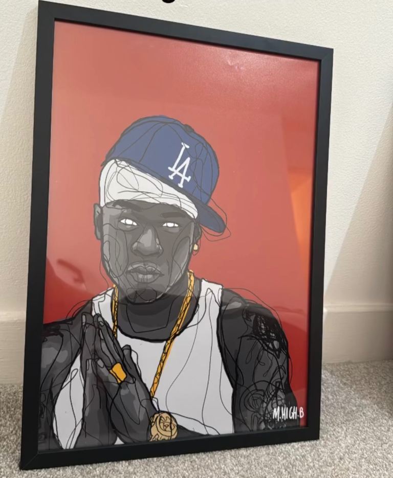 Hip Hop Artwork Posters (A3 & Framed)