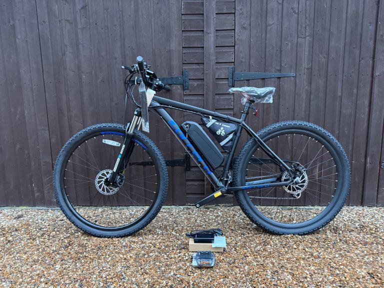 Carrera electric mountain bike 36v 250W 17Ah Lithium🔋29 inch wheel road legal 