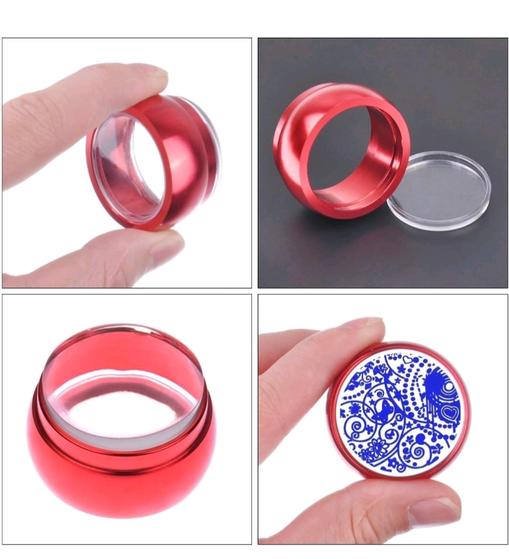 Bnip Biutee 30Pcs Round Nail Stamping Plates Kit