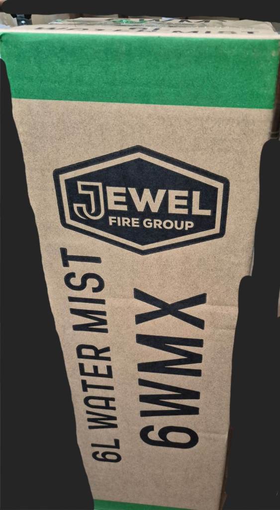 3 Jewel Fire Group 6L Water Mist Fire Extinguishers - New