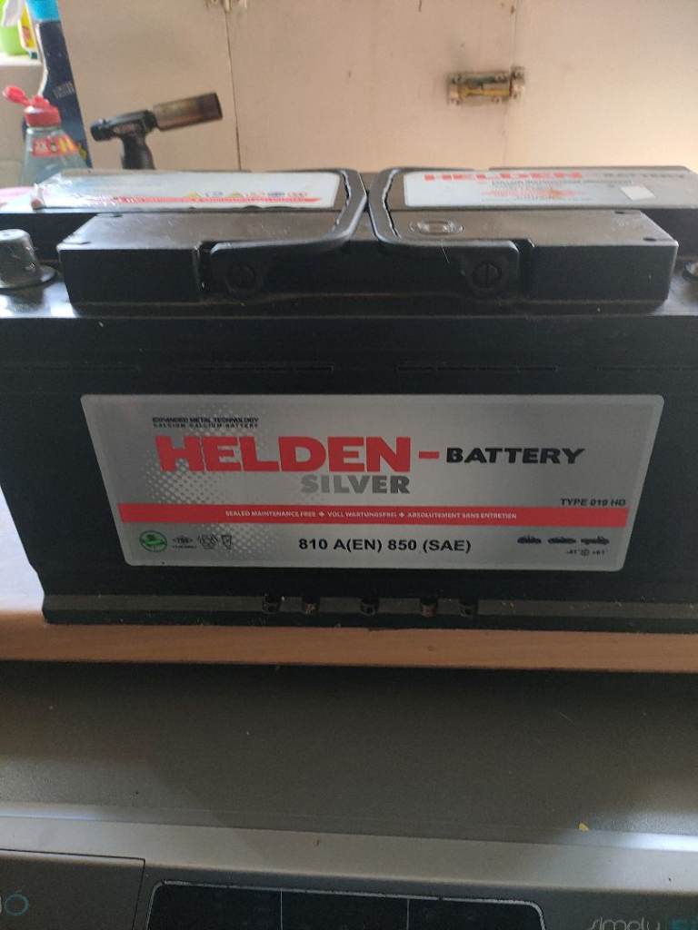 Heavy duty battery for diesel van or car 