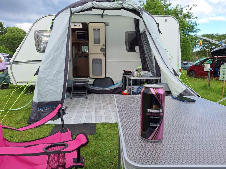 Caravan Abbey Vogue 470 fixed bed 2008