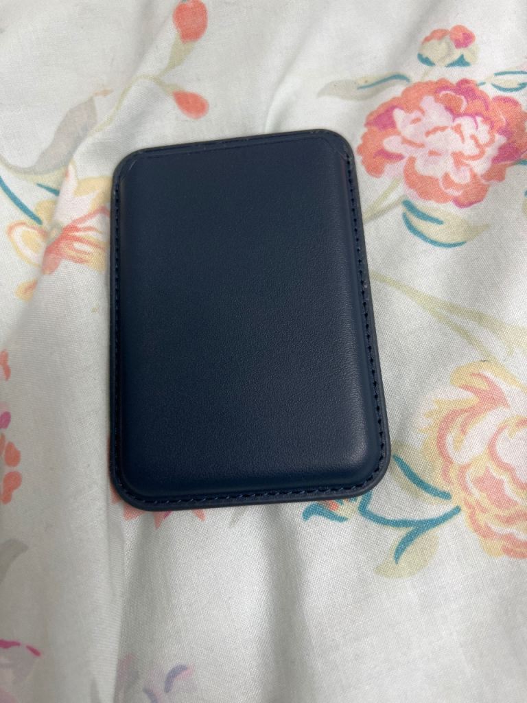 Dark Blue Leather Phone Wallet Case – As Good As New