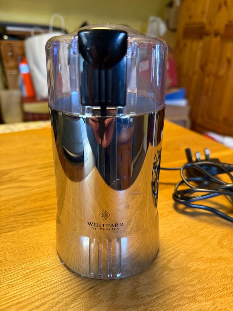 ELECTRIC COFFEE GRINDER MACHINE, (Whittard of Chelsea)