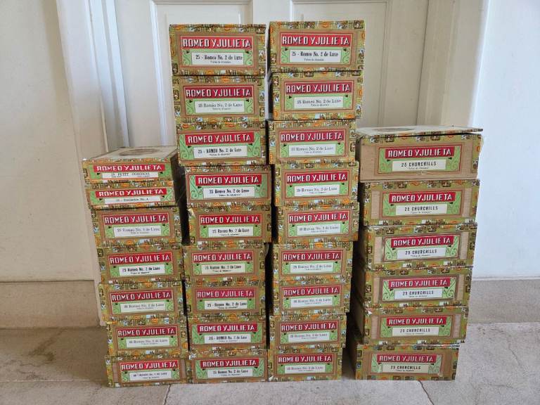 Empty Cigar Boxes - OFFERS WELCOME
