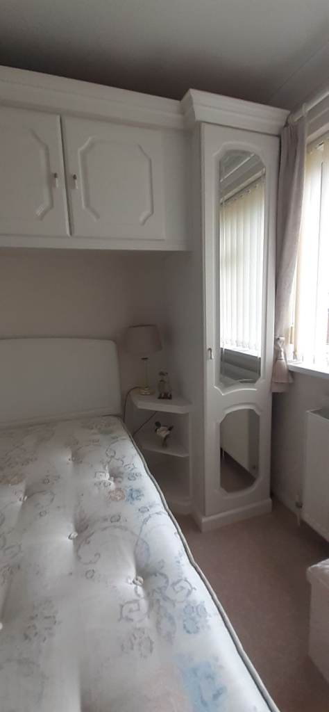 2 wardrobes and overhead cupboards 