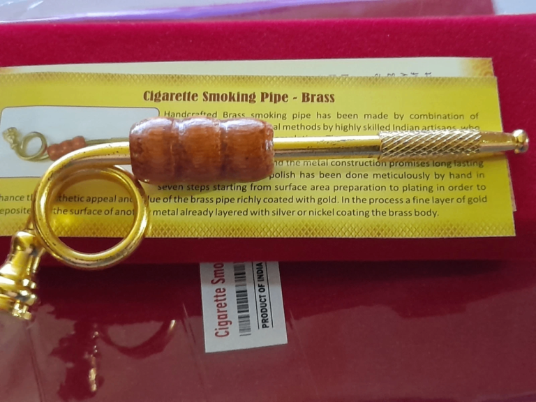   Share 5 X INDIAN CIGARETTE SMOKING PIPE