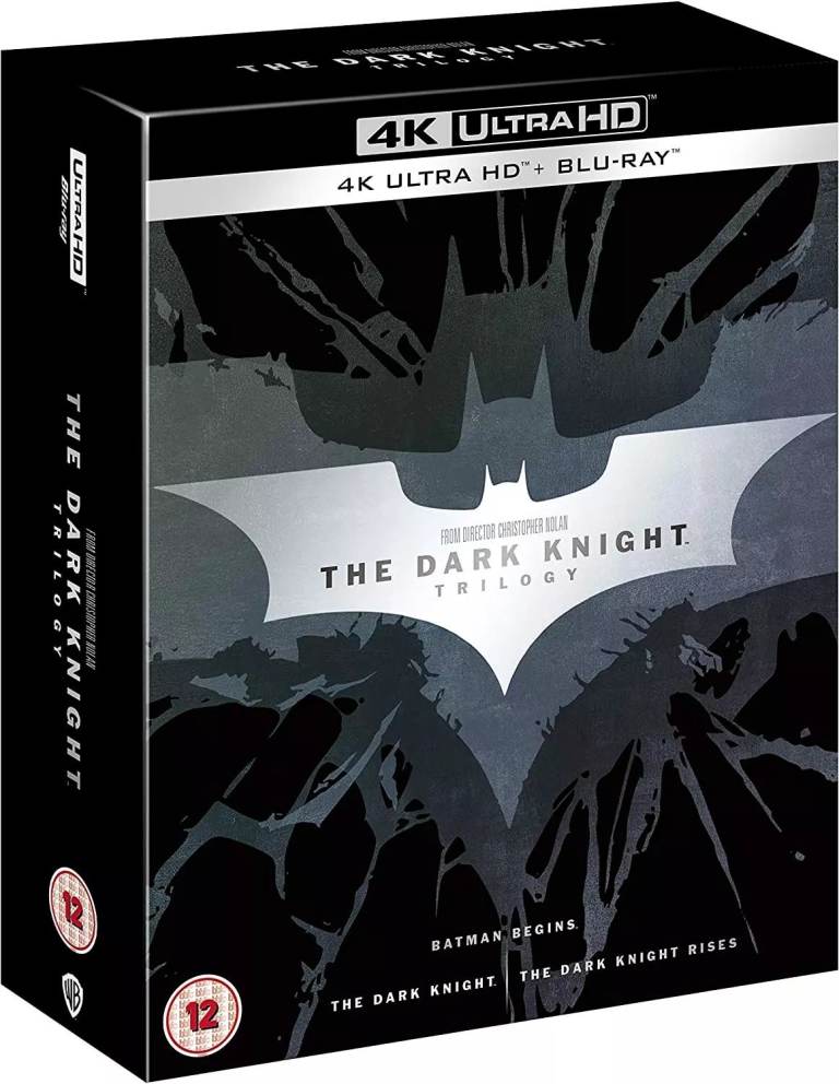 NEW SEALED BATMAN BEGINS / THE DARK KNIGHT / RISES TRILOGY MOVIE 4K ULTRA HD BLURAY BOXSET