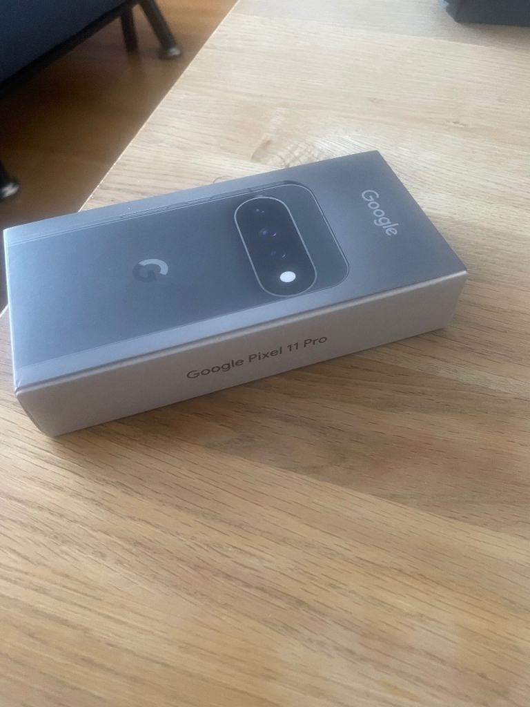 Google Pixel 11 Pro 1TB – Obsidian, Brand New in Box
