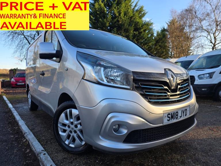 2018 Renault Trafic 1.6 dCi 27 Sport Nav SWB EU6 **ONLY 87,000 MILES** PANEL VAN Diesel Manual