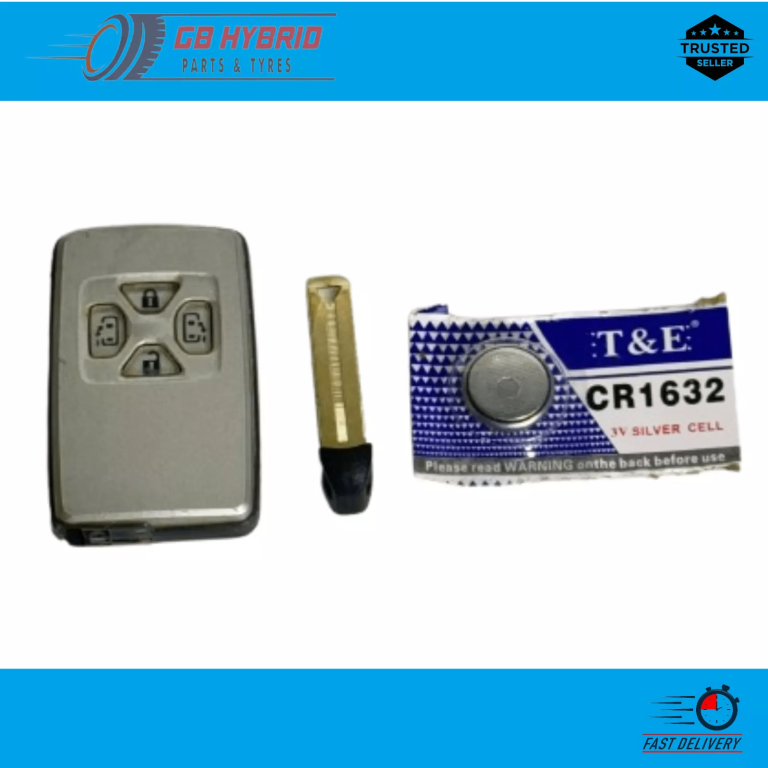 Toyota Estima Alphard Vellfire Remote Key Fob Unlocked (4 Buttons)
