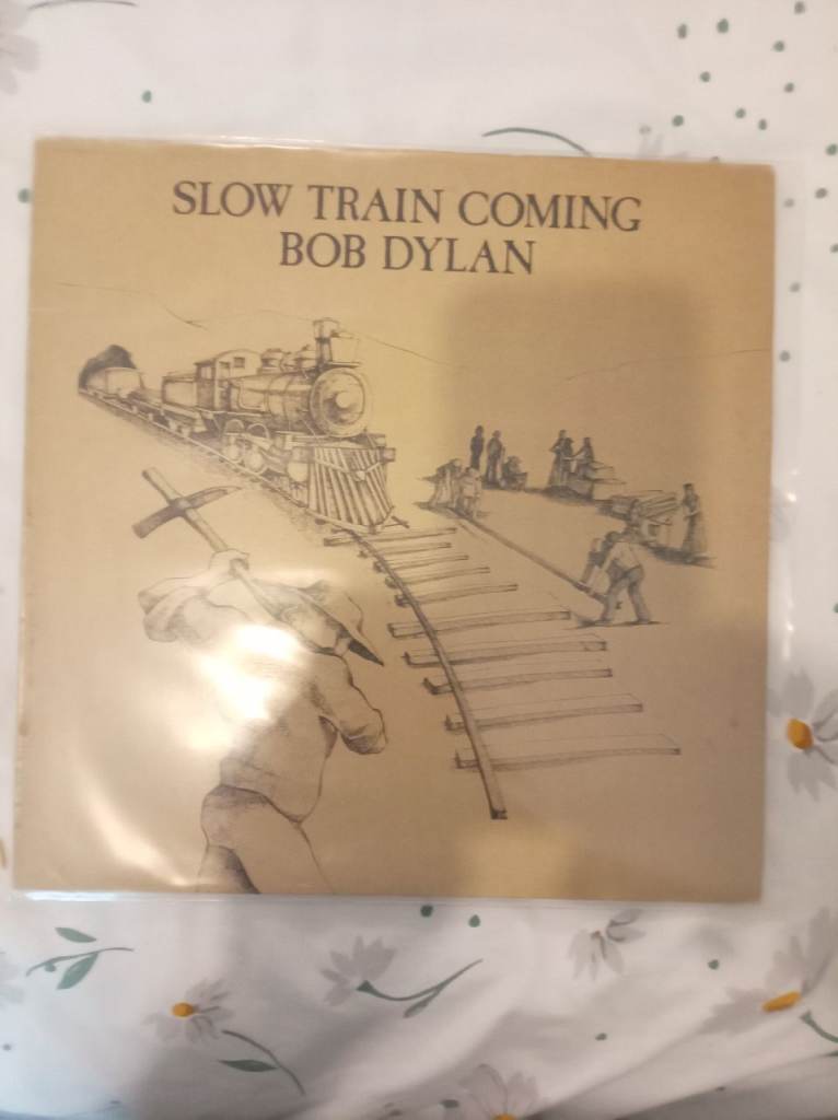 Bob Dylan 'Slow Train Coming' Vinyl Record – Good Condition