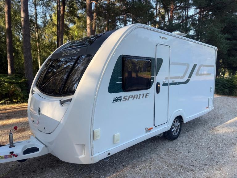 Swift sprite alpine 4 4 berth fixed bed caravan 2019