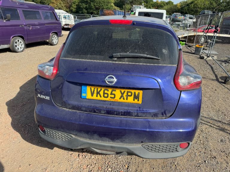 Nissan juke 1.2 turbo 2015 blue BREAKING FOR PARTS 