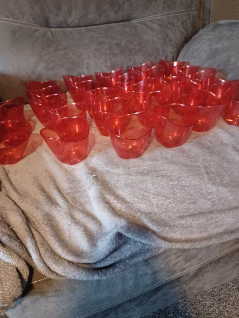 28 x Carling Cider drinks cups