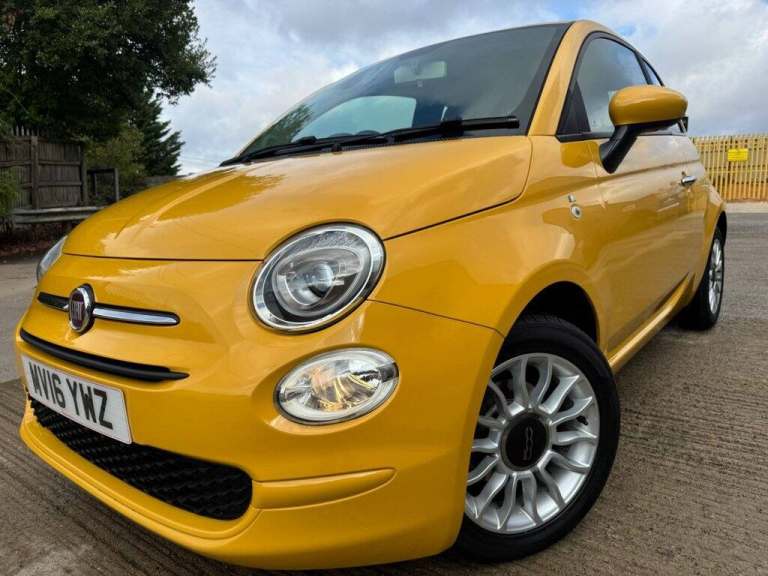 2016 16 FIAT 500 POP STAR 1.25*LOW MILEAGE*FSH INC CAMBELT*12 MOMTHS MOT*LOW TAX