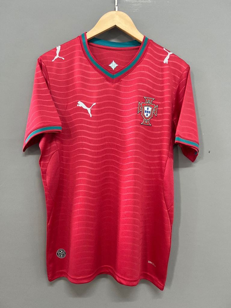 Puma Portugal Football Shirt - Red, Excellent Condition