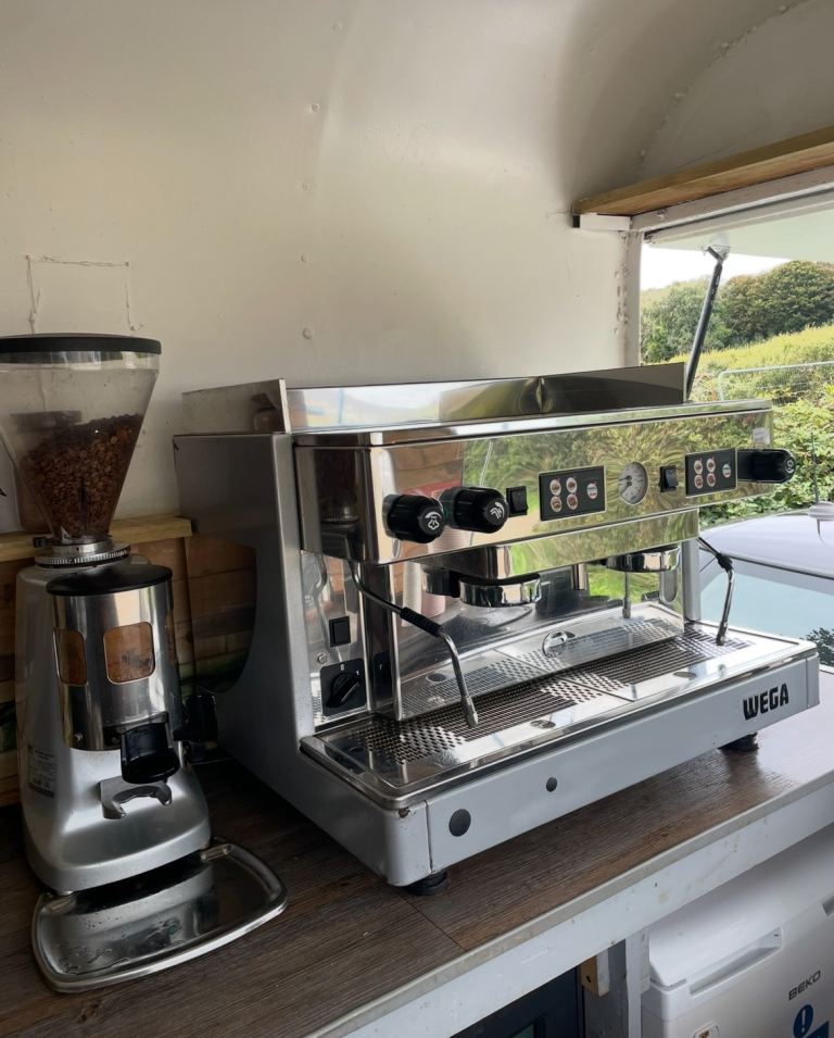 Fully converted Horsebox trailer with coffee machine/grinder