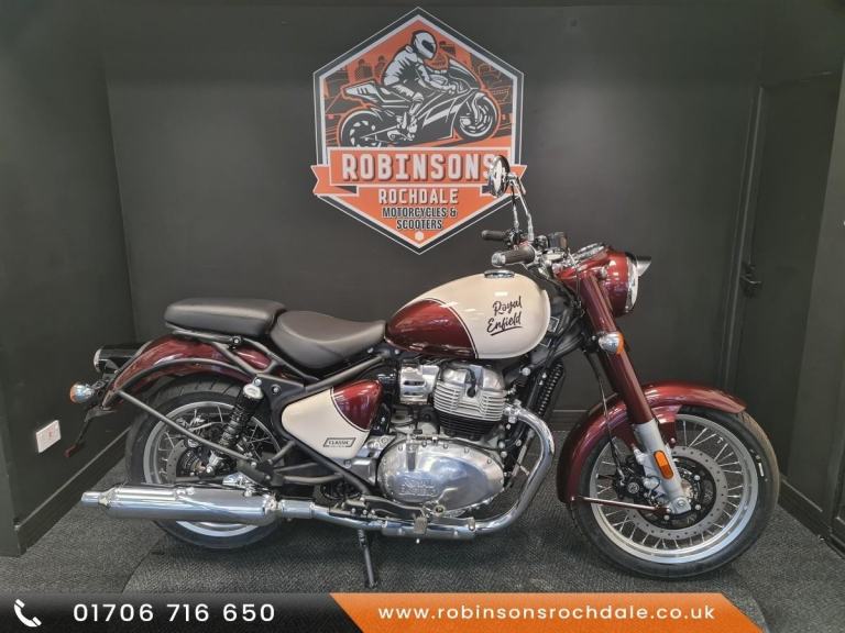 Royal Enfield Classic 650 Now available on 5.9% APR HP and PCP.