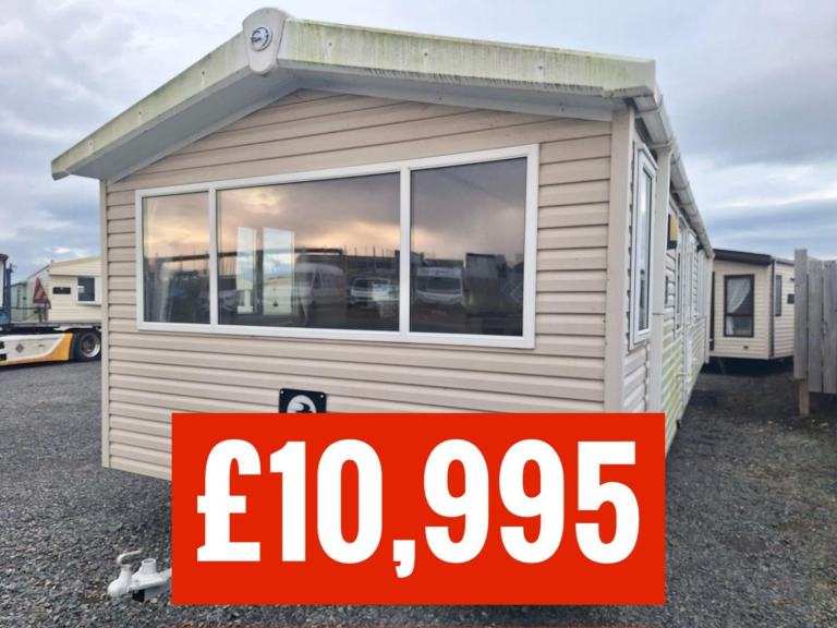 OFF SITE static caravan Scotland double glazed & heated Swift Fishing Boat 3 bed