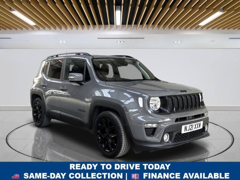 2021 Jeep Renegade 1.0 GSE T3 Night Eagle SUV 5dr Petrol Manual Euro 6 (s/s) (120 ps) ESTATE Petr...