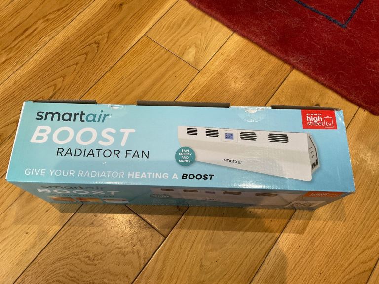Smartair Boost Radiator Fan – Boxed – Save Energy & Heat Faster