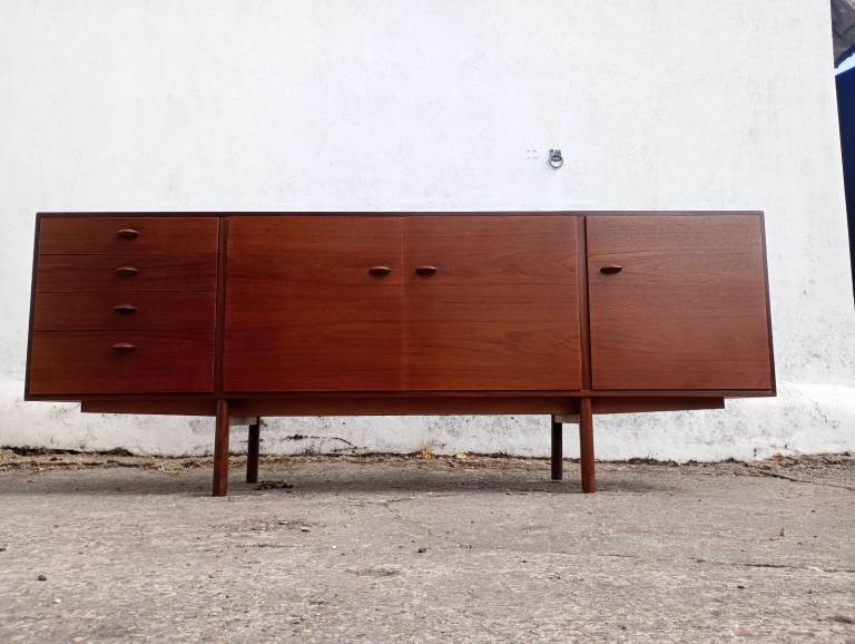 Kofod Larson teak sideboard retro vintage danish mid century 