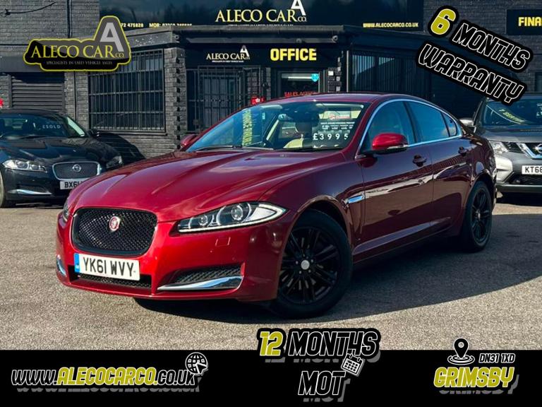 JAGUAR XF 2.2 d Luxury Red Auto Diesel 2012