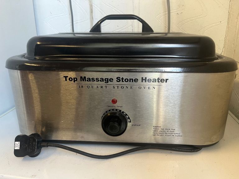 Hot stones and heater