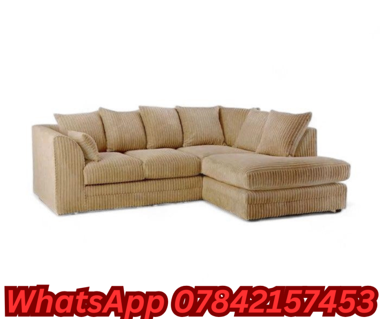 image for 🛋 Dylan L Shape Corner Sofa 3+2 Seater Sofa Free Delivery All UK 