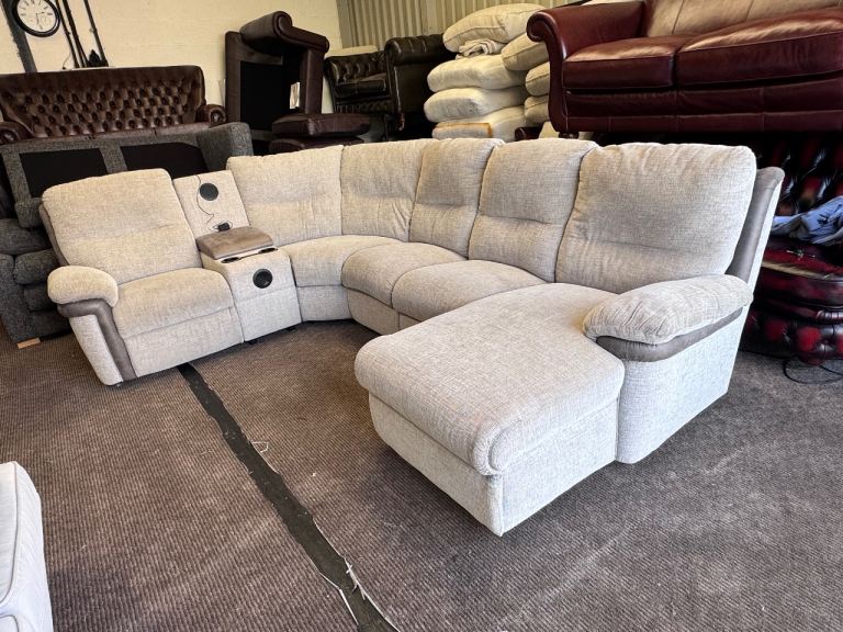Lazy boy Nevada power recliner corner sofa U shape modular RRP£3k Delivery available