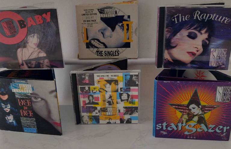 Siouxsie & The Banshees - Ltd Edition cd's Twice Upon A Time' Hits, Face To Face, Stazgazer, Rapture