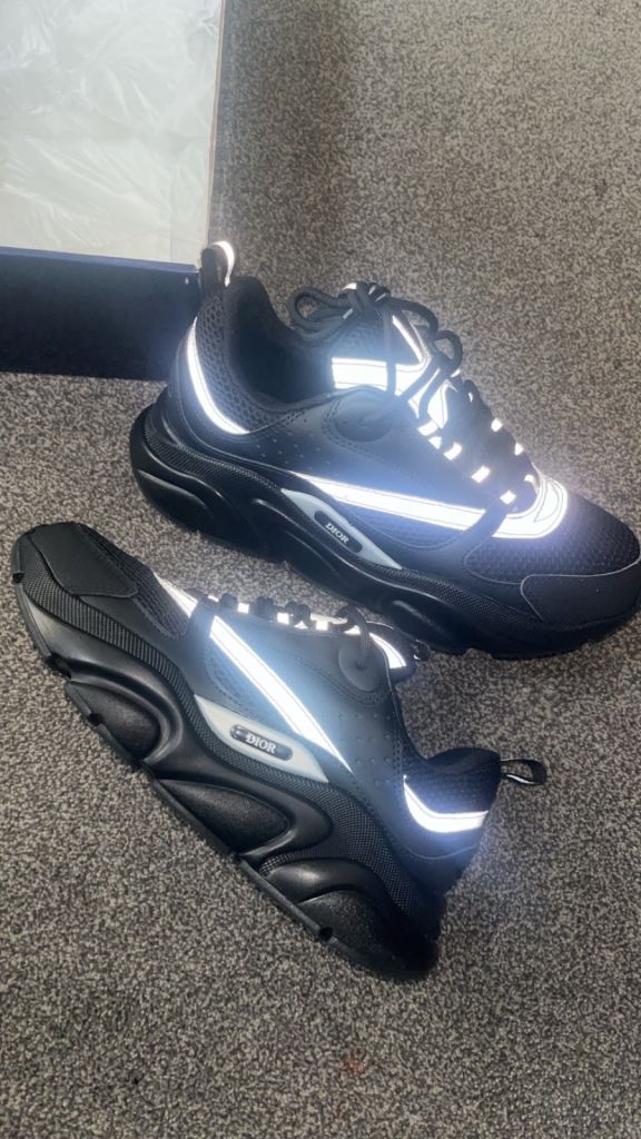 Sneakers Dior B30 Reflective Black 👟