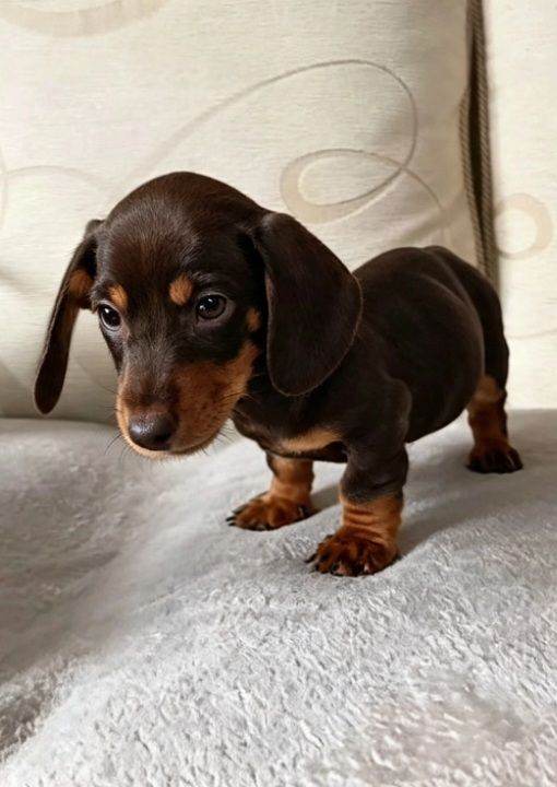 Standard dachshund puppies