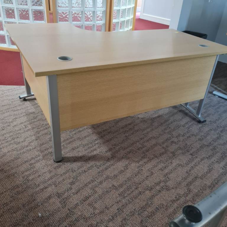 Managers corner office desks 