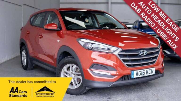 2016 Hyundai TUCSON 1.7 CRDi Blue Drive S SUV 5dr Diesel Manual Euro 6 (s/s) (116 ps) ESTATE Dies...