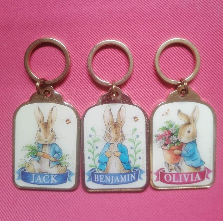 Beatrix Potter Peter Rabbit Key Chain