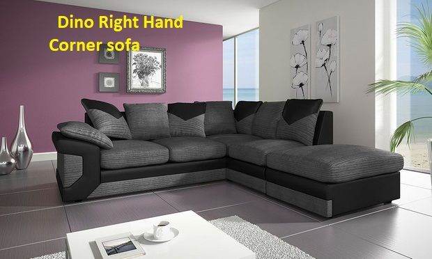 Trending Now = Dino Jumbo Fabric Right / Left Hand Corner Sofa – 25% OFF – Live Sale ]]]